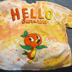 Flower and garden festival orange bird spirit jersey